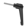 sourcing map 2pcs Adjustable Clamping Lever Handle M5 x 25mm
