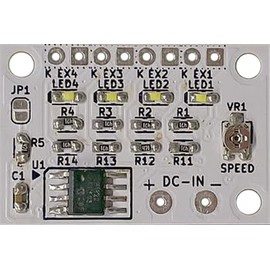 ELEKIT Chip LED Forward Flashing Kit, Soldering Kit, LK-ST9