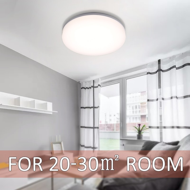 [通拓商品]Tomshine 100-265V 24W LED Ceiling Light IP65 Water-resistant 4000k Natural
