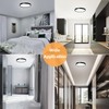 2 Pack LED Flush Mount Ceiling Light Fixture, 9 Inch