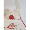3D Pop Up Greeting Card romantic dating Free Shipping USA