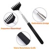3 Pcs Portable Extendable Back Scratcher,Extendable Back Scratcher,Portable Telescoping Metal