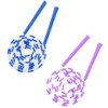 Jump Rope, 2 Pcs 3.28 Feet Blue and Purple Ropes