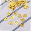 LABRIMP 1200pcs Gold Confetti Table Cloth Birthday Party Supplies Number