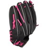 Zett BRGB35370Z Soft Baseball Glove Fine Play All-round, Black x