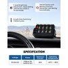 JOYTUTUS Wireless RGB 8 Gang Switch Panel 5-Level Brightness 8