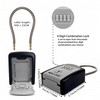 Iron Lock® Key Lock Box Portable with Cable Shackle –