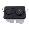 Brock Replacement Coolant Recovery Tank w/ Windshield Washer Reservoir Compatible