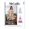 McCall's Misses' Pinafore Dress Sewing Pattern Kit, Code M8193, Sizes