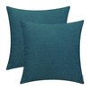 CaliTime Pack of 2 High Classic Comfy Throw Pillow Covers