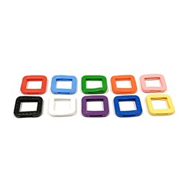 REMA Key Caps for Square Keys 25 mm x 25 mm Individual and Pack of 10 Multicolour
