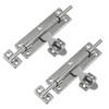 LDEXIN 2 Pcs Sliding Bolt Latch Lock, 7 Inch Heavy