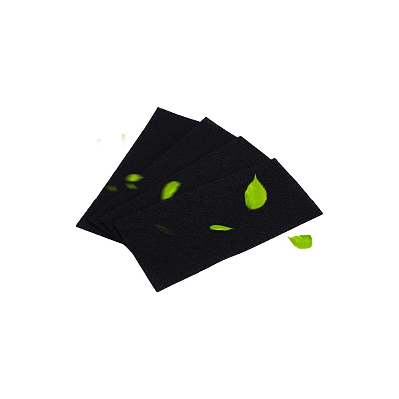 FTVOGUE 4 Replacement Activated Carbon Sponge Filters for Home Hotel