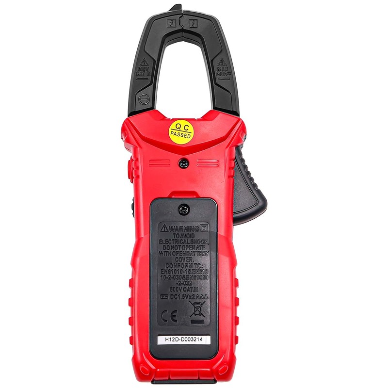 CENPEK Digital Clamp Meter, Multimeter, AC Current and AC/DC Voltage