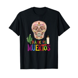 Ken Dia de Los Muertos Sugar Skull Day of the Dead T-Shirt