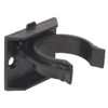Pack of 10 x Strong Kitchen Plinth/kickboard Clips with mounting Bracket for Screw Fixing Black Plastic