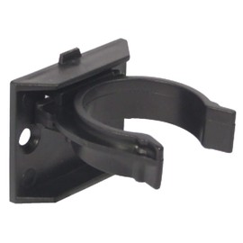 Pack of 10 x Strong Kitchen Plinth/kickboard Clips with mounting Bracket for Screw Fixing Black Plastic
