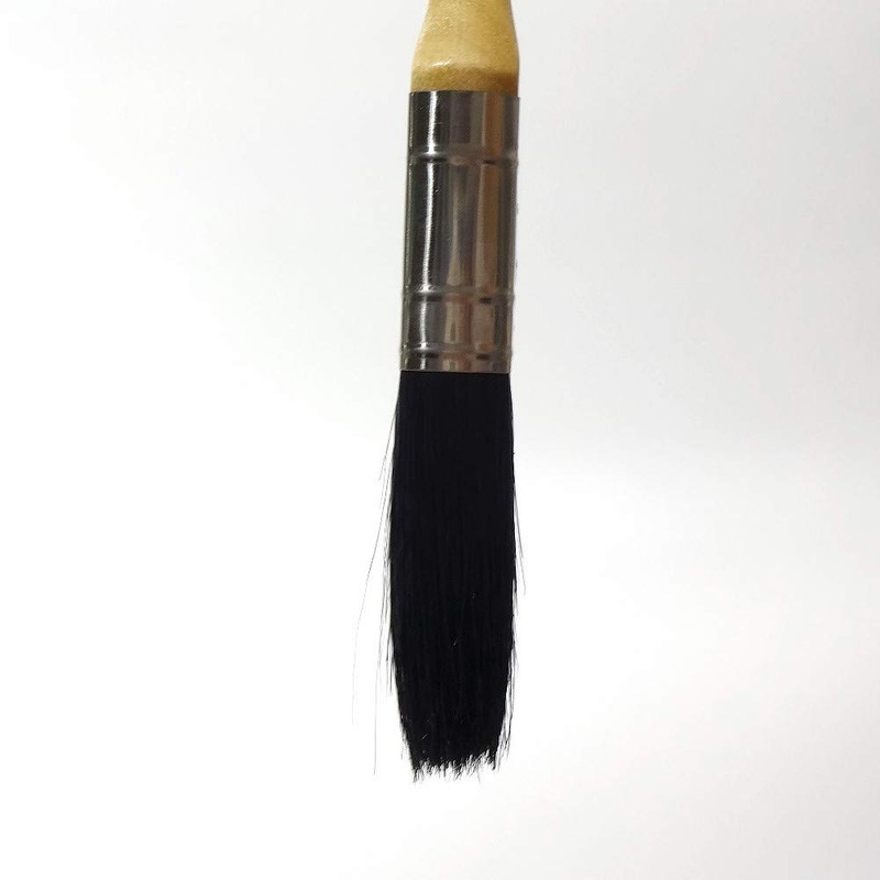 Hake City Long Hair Duster Brush Raster Blended Hair (Black