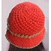 French Thicken Women's Flowers Knitted-Woolen-Hat Fashion Beanie-Hat Lady Crochet-Bucekt-Hat for