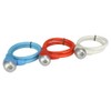 FISCHER Cable Lock, Length: 65 cm, Assorted Colours (White, Blue,