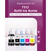 Mutikor 512 Ink Refill Bottles, Replacement for Eps 512 Ink