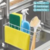 MINGOR-Style Sponge Holder for Kitchen Sink, Movable Hanging Sink Caddy