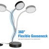 MingBright 19.25" Flexible Gooseneck LED Desk Lamp, Plun-in Table Light