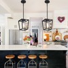 SGLfarmty Black Pendant Lights Kitchen Island, 1-Light Light Fixtures, Farmhouse