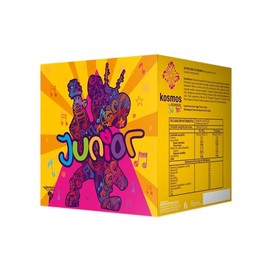 kosmos JR By Komasol, Pulpa de mango- zanahoria con Vitaminas, Complejo B y Zinc
