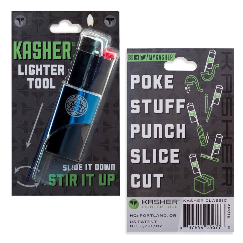 Kasher’s Sacred Geometry Lighter Tool w/Lighter - Multi Use Tool