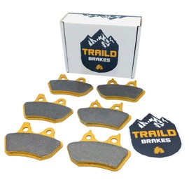 Harley-Davidson Dyna/Softail/Touring/Sportster/V-Rod 2000-2007 Ceramic Brake Pad Set