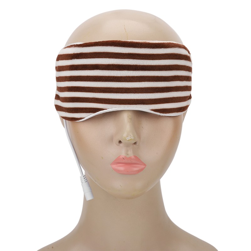 Heating Blindfold USB Hot Compress Adjustable Improve Sleep Nourish Eyes