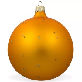 BESTPYSANKY Baseball Player Glass Ball Christmas Sports Ornament 4 Inches