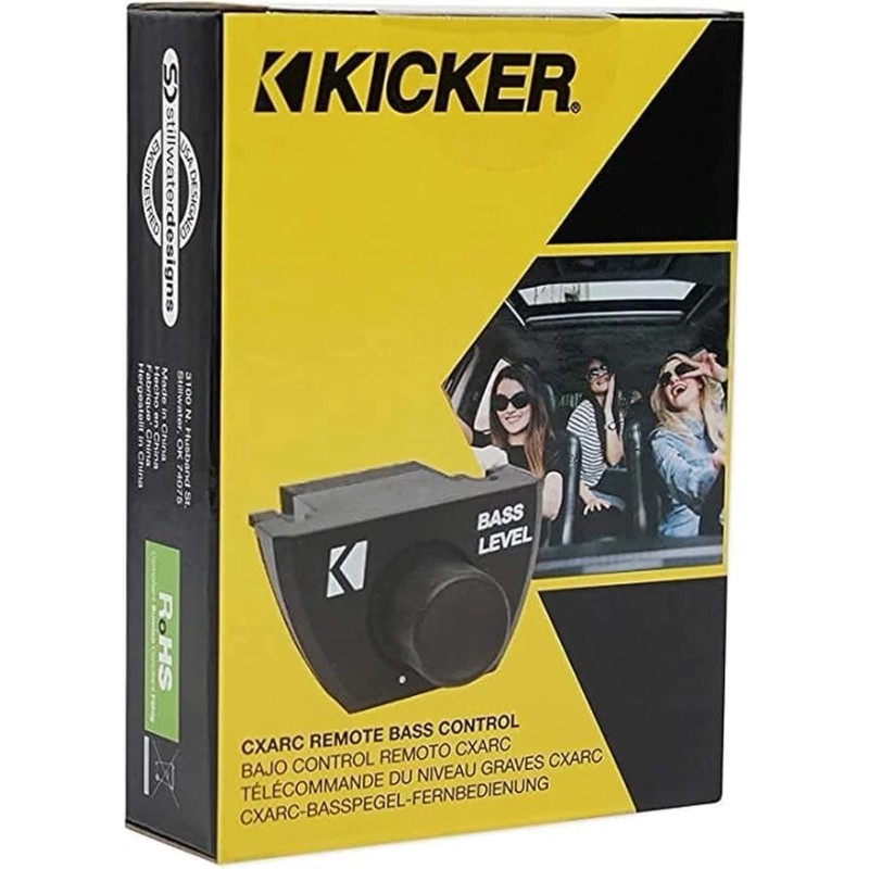 KICKER 46CXARCt / BASS KNOB / REMOTE AMPLIFIER LEVEL CONTROL