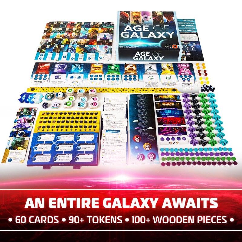 Age of Galaxy: Second Edition – 4X Sci-Fi Strategy Card
