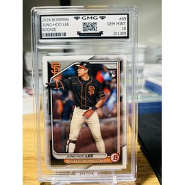2024 Bowman Jung-Hoo Lee Rookie GMG Graded 10 Gem Mint 💎 RC