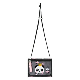 Children's Neck Pouch - Wallet for Boys - Purse, Mini Purse, Change Coin Purse, panda, Casual