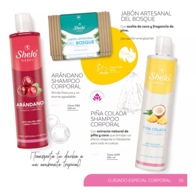 Sheló Nabel Jabon Artesanl Del Bosque Shelo Nabel® 100grs. 2