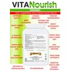 VitaNourish Organic. Nutrient-Dense Potent Vegan Whole Food Supplement for Total