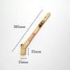 Hake City Brush Premium Goat Hair Goat Tail, Thick Mouth,