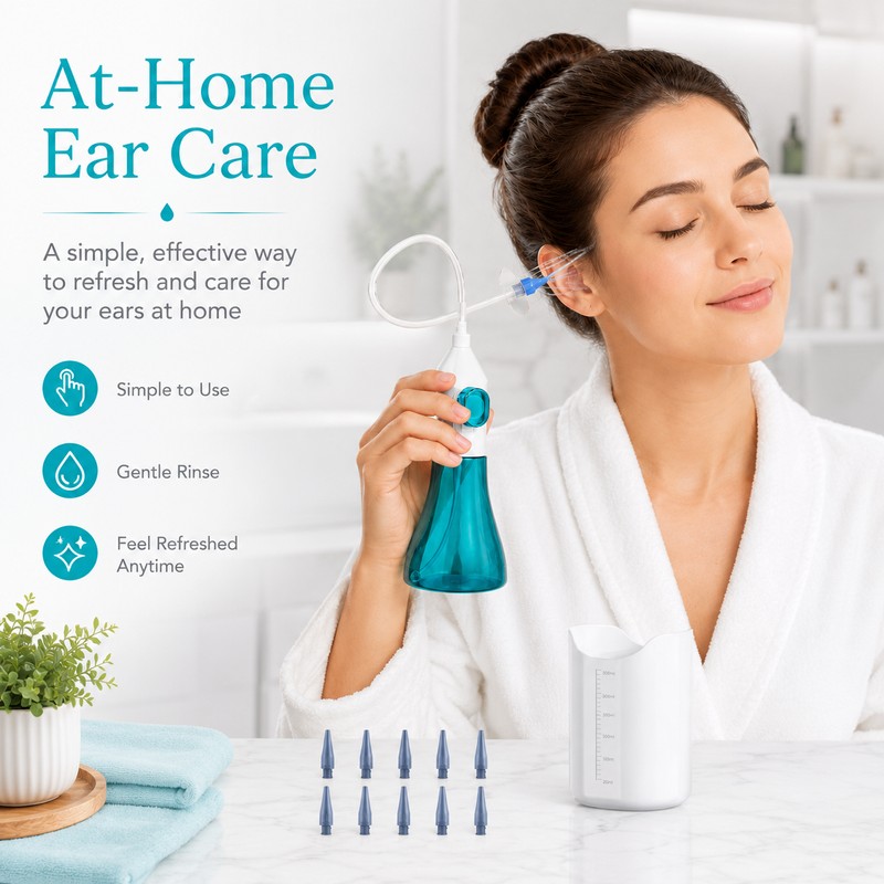 Ear Wax Removal Irrigation Kit for Home Care – Manual