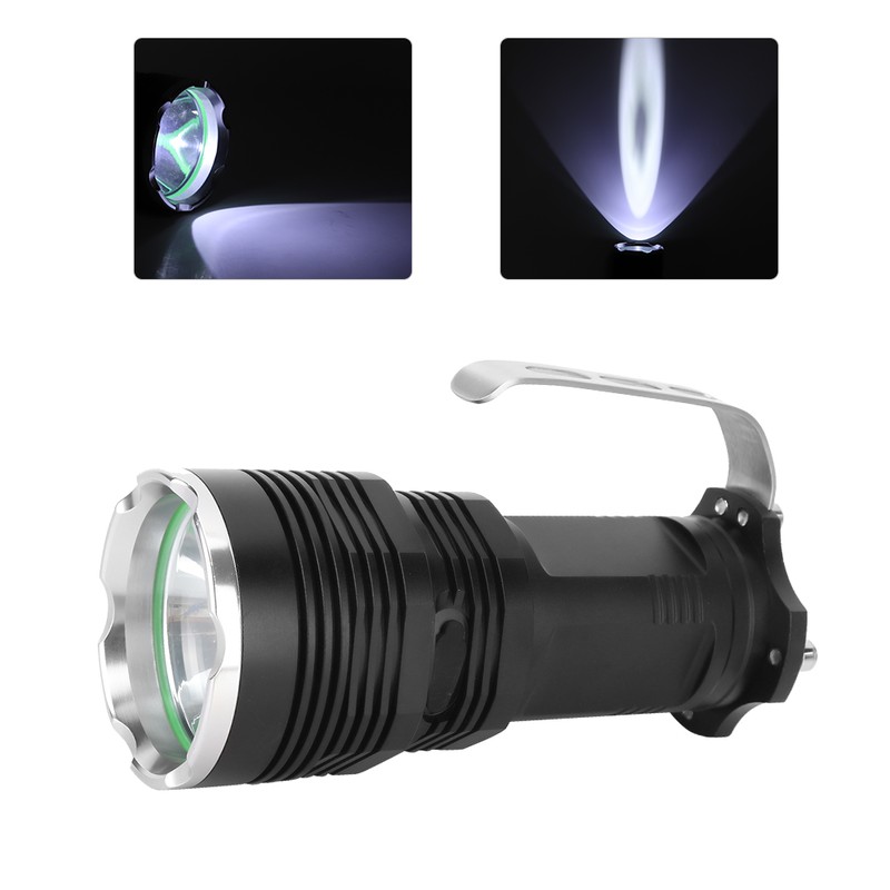 Outdoor High Power Highlight LED Flashlight Holding Lamp Waterproof for