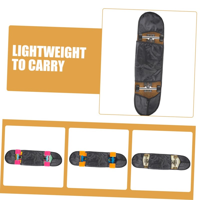BIUDECO Skateboard Shoulder Sling Bag Practical Pouch for Skateboard Snowboard