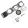 25pcs Motorboat Carburetor Repair Kit Carb Fix Set Replacement for