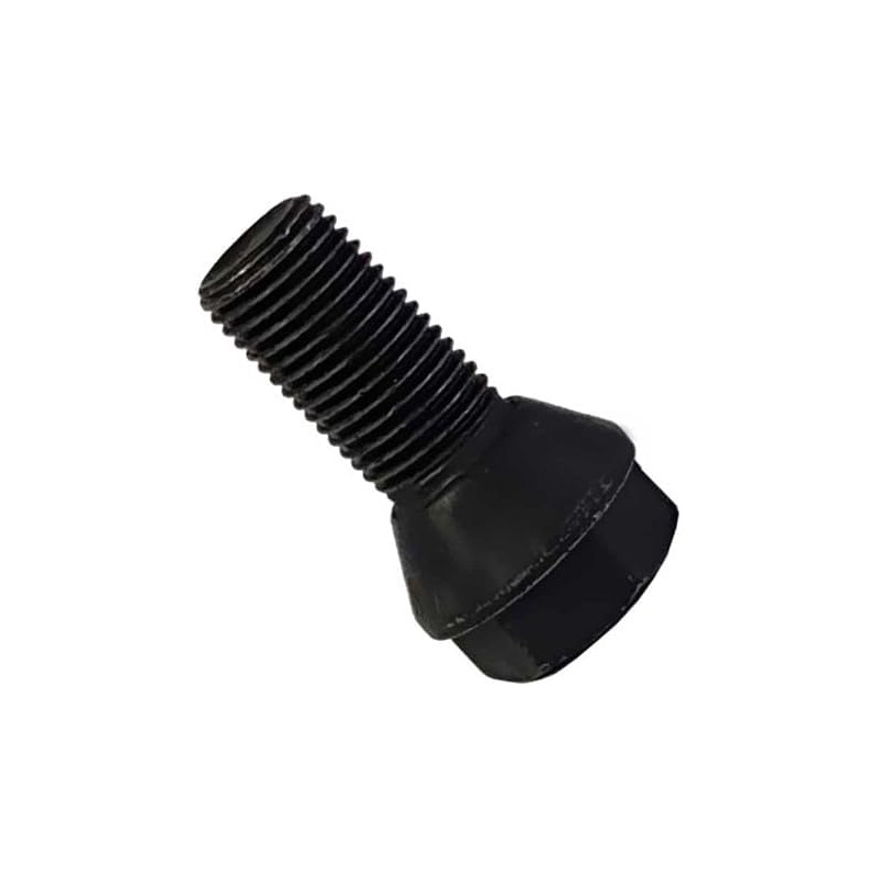 10 Wheel Bolts Wheel Bolts Taper Collar Black M12 x