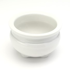 Ise - Miyachu - Incense Burner, 3.5 inches (3.5 m), White [With Miyachu Sticker]