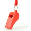 Fya Whistle, Red Emergency Whistle with Lanyard, 2PCS Super Loud