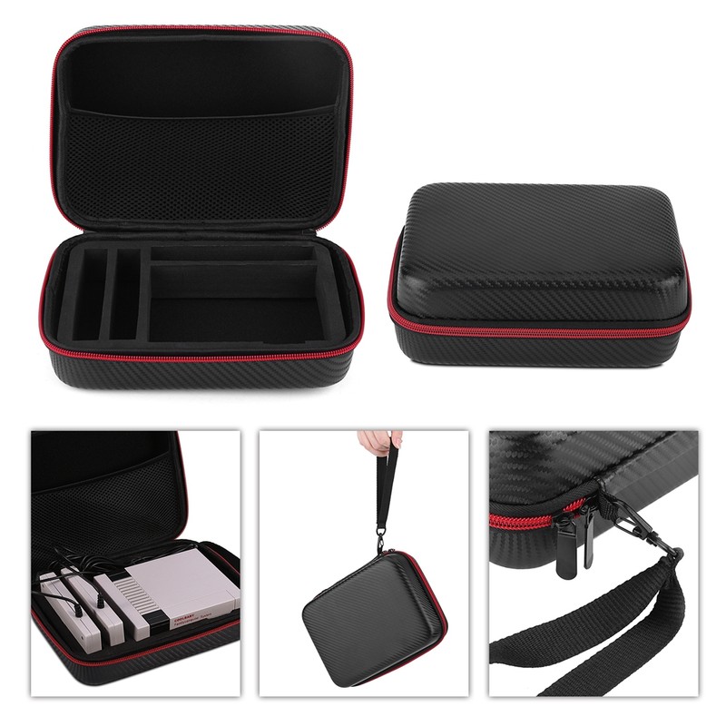 Waterproof Carrying Case Travel Storage Bag Shell for NES Classic