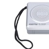 AM FM Radio Battery Power Supply Waterproof Plastic Material Portable