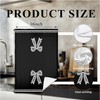 DOFQZ Coquette Lace Bow Print Kitchen Towels Set of 2,